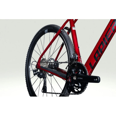 Vélo gravel 700 carbon - LAPIERRE 2026 CrossHill CF 6.0 - Strong Ruby Red