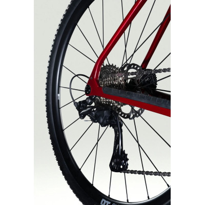 Vélo gravel 700 carbon - LAPIERRE 2026 CrossHill CF 6.0 - Strong Ruby Red