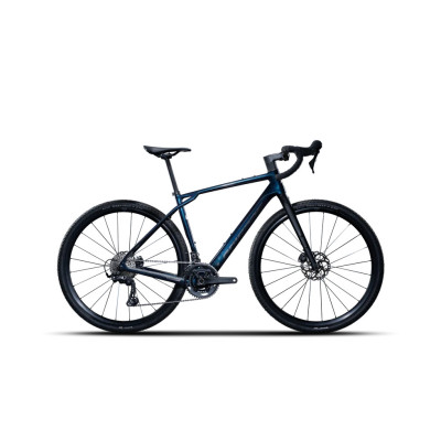 Vélo gravel 700 carbon - LAPIERRE 2027 CrossHill CF 5.0 - Crépuscule blue
