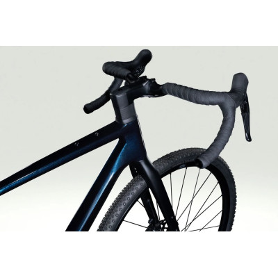 Vélo gravel 700 carbon - LAPIERRE 2027 CrossHill CF 5.0 - Crépuscule blue