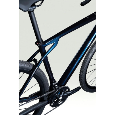 Vélo gravel 700 carbon - LAPIERRE 2027 CrossHill CF 5.0 - Crépuscule blue