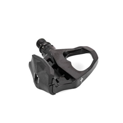 Pédales WILIER route alu CNC Kéo noire décor argent