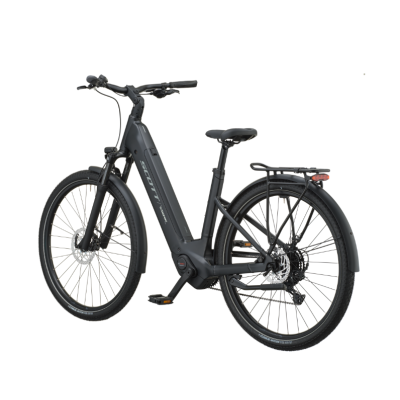 Vélo électrique urbain/vtc unisexe 28/29p alu - SCOTT 2027 Sub Sport 30 Wave USX 540 - Black