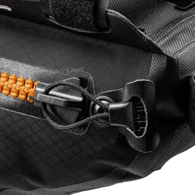 Sacoche de cadre ORTLIEB pvc Frame Pack noir décor orange