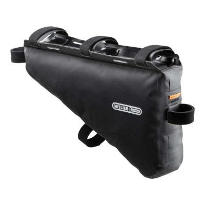 Sacoche de cadre ORTLIEB pvc Frame Pack noir décor orange