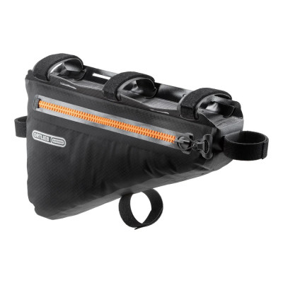 Sacoche de cadre ORTLIEB pvc Frame Pack noir décor orange