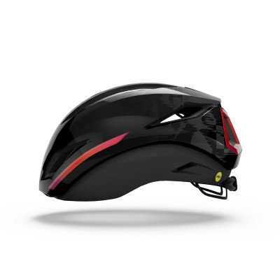 Casque route - GIRO Eclipse Pro Spherical Shadow LE - noir décor orange