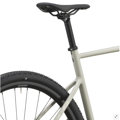 Vélo gravel 700 alu - SCOTT 2027 Speedster Gravel 30 Agate Grey - Gris clair décor blanc et noir : 1x10v