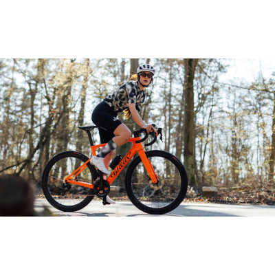 Vélo course 700 carbon - WILIER 2027 Rapida - G48 Midday Orange