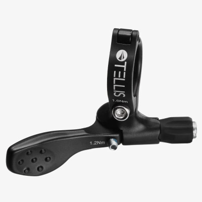 Manette sous cintre SDG alu Command Tellis Gauche noire
