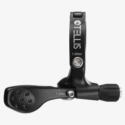 Manette sous cintre SDG alu Command Tellis Gauche noire