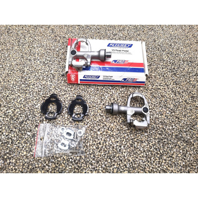 Pédales RITCHEY alu route V3 Road Pro Grise