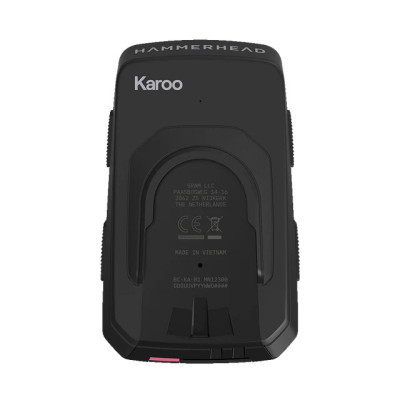 GPS vélo compteur - HAMMERHEAD multifonction Karoo noir : écran couleur 3.2"/8.2cm