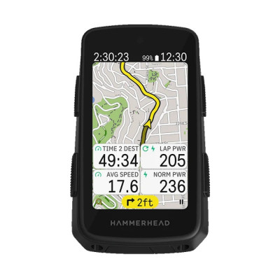 GPS vélo compteur - HAMMERHEAD multifonction Karoo noir : écran couleur 3.2"/8.2cm