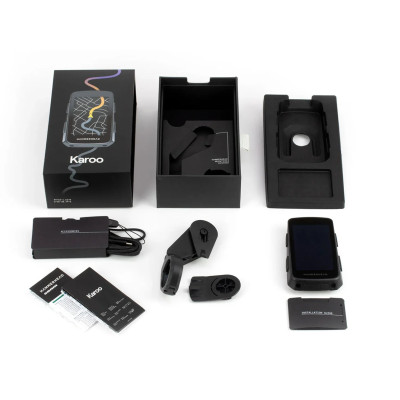 GPS vélo compteur - HAMMERHEAD multifonction Karoo noir : écran couleur 3.2"/8.2cm