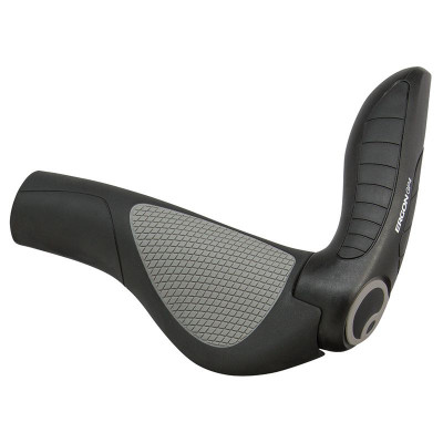  Poignées de guidon ERGON caoutchouc Comfort GP4-L 30 ergonomic noir décor gris