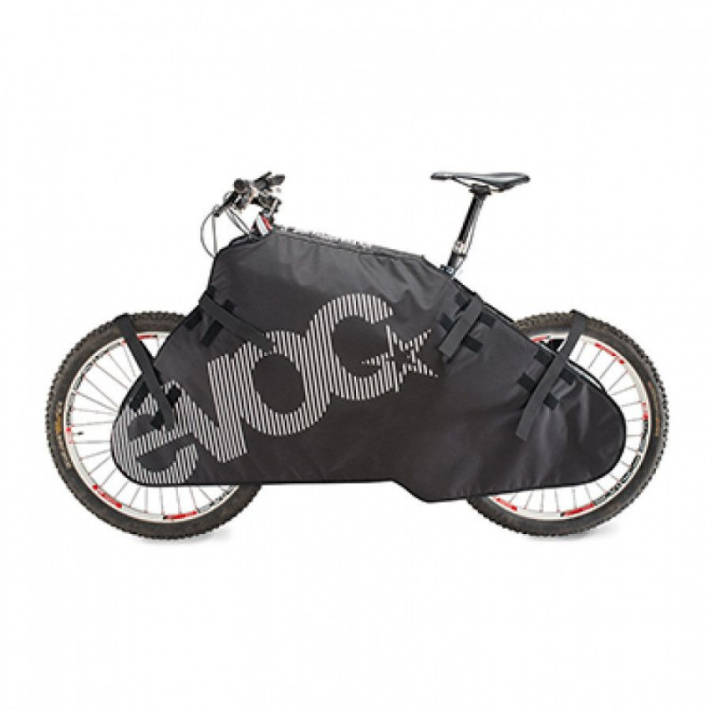  Housse de protection EVOC rembourrée Padded Bike Rug noir décor blanc