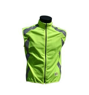 Gilet visio plus reflechissant Taille XS Couleur Jaune Fluo