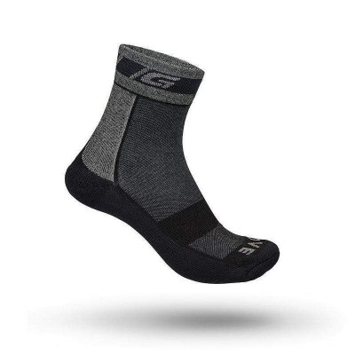  Chaussettes GRIP GRAB hiver Winter Sock gris décor noir