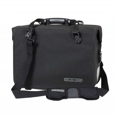 Sacoche arrière latérale - ORTLIEB Office Bag High Visibility QL3.1 F70952 - Noir